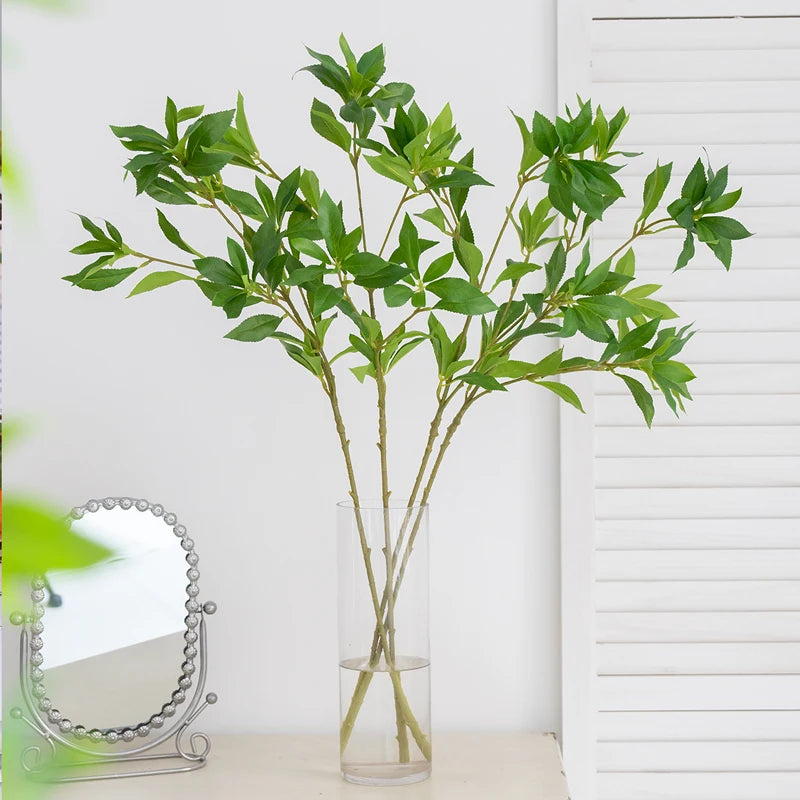 Planta Verde em Seda