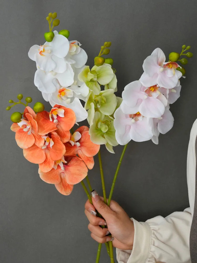 Orquídea Real em Seda