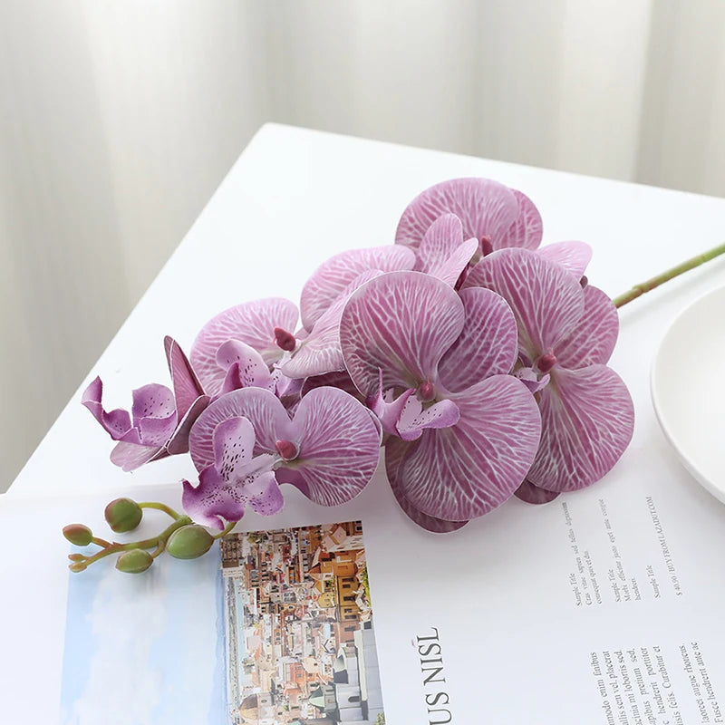 Orquidea Phalaenopsis Borboleta em Seda
