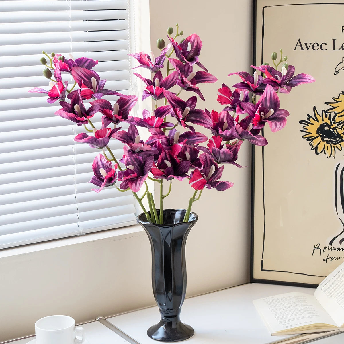 Cattleya em Seda