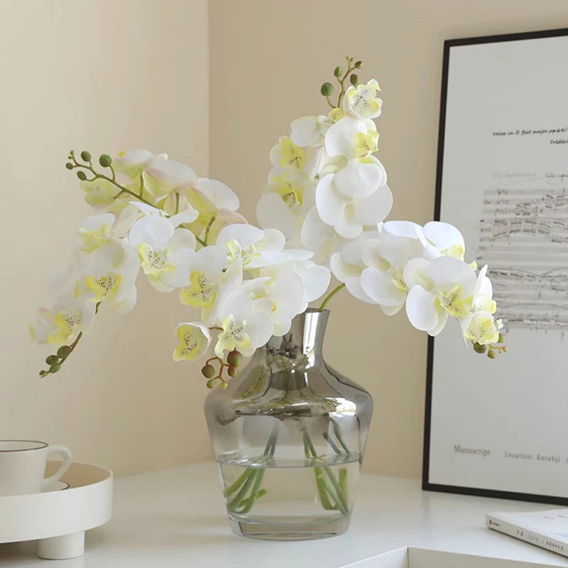 Orquidea Phalaenopsis Borboleta em Seda
