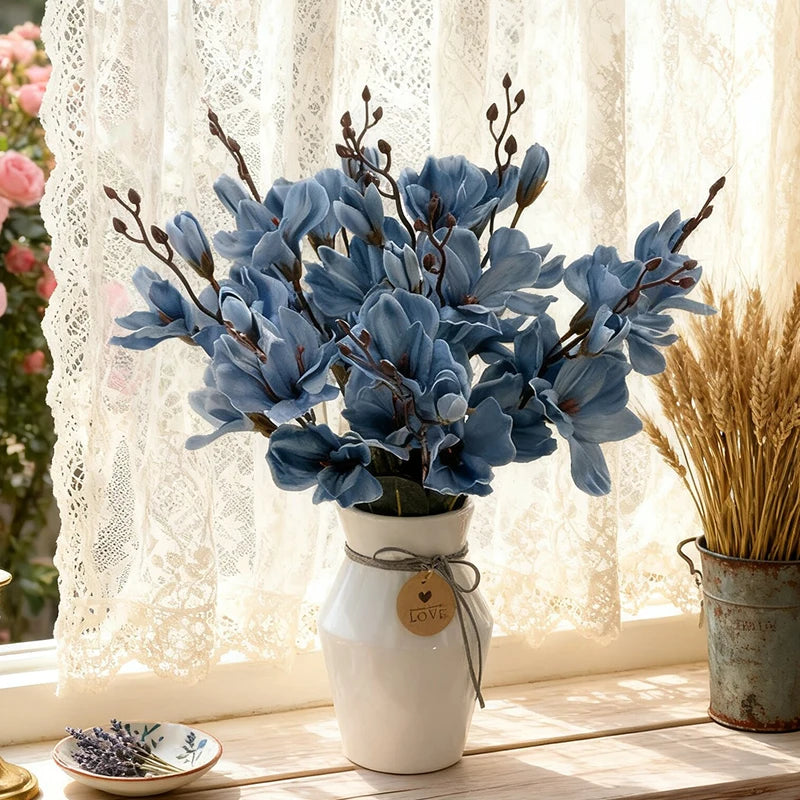  Magnólia em Seda Gladiolus