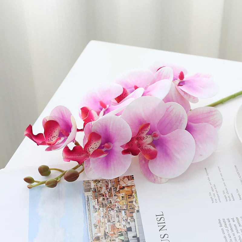Orquidea Phalaenopsis Borboleta em Seda