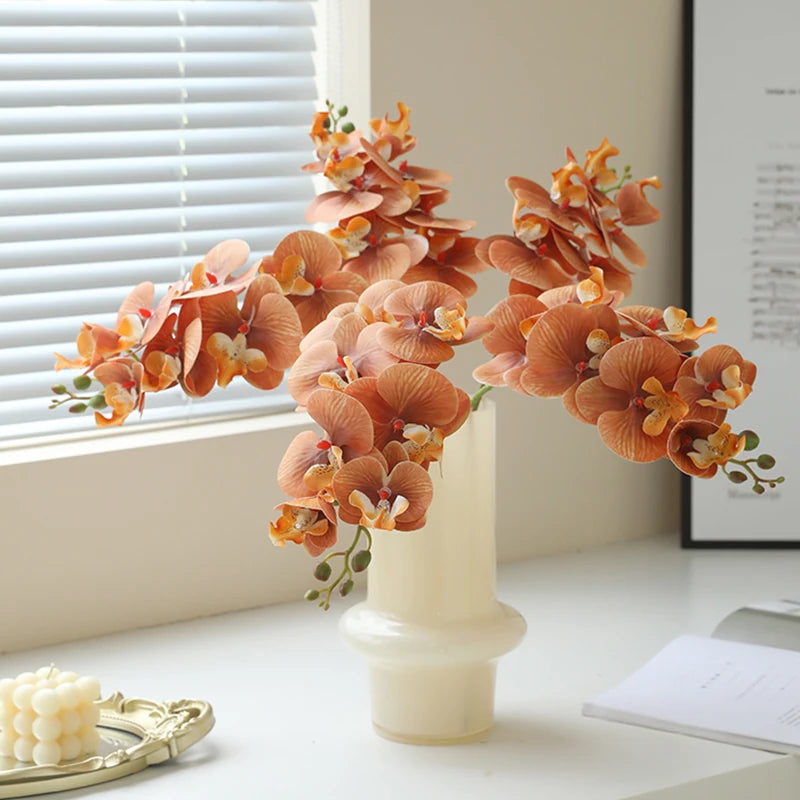 Orquidea Phalaenopsis Borboleta em Seda