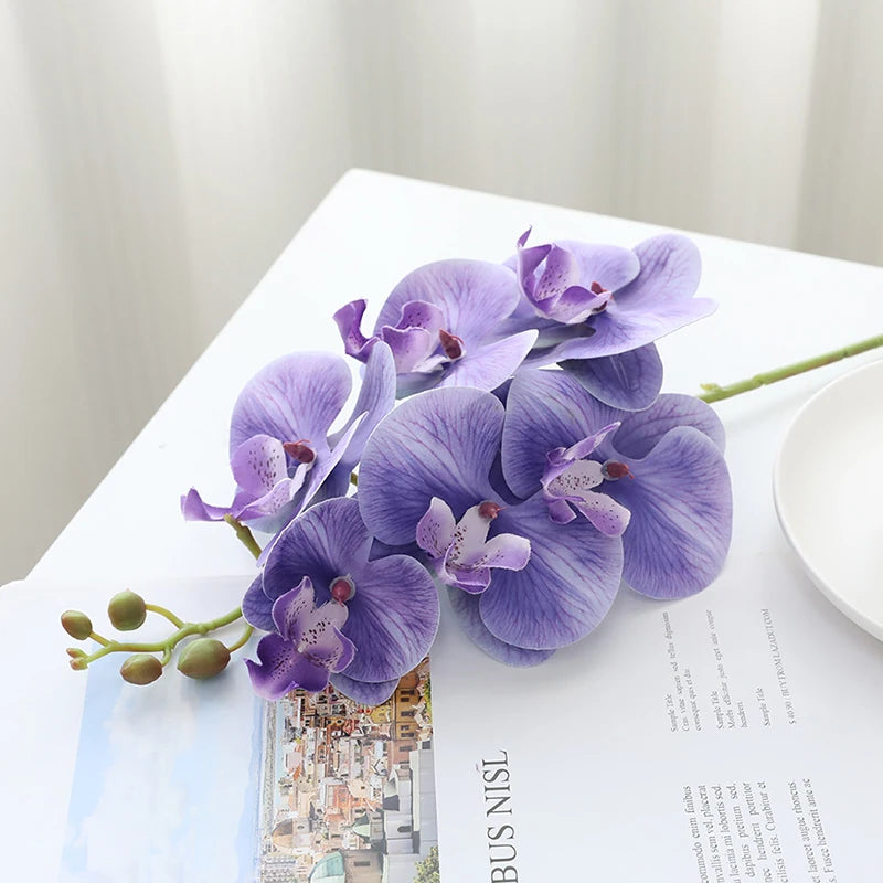 Orquidea Phalaenopsis Borboleta em Seda