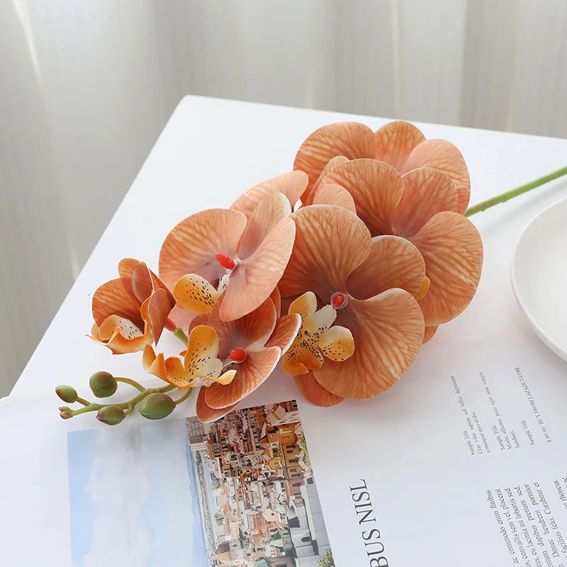 Orquidea Phalaenopsis Borboleta em Seda