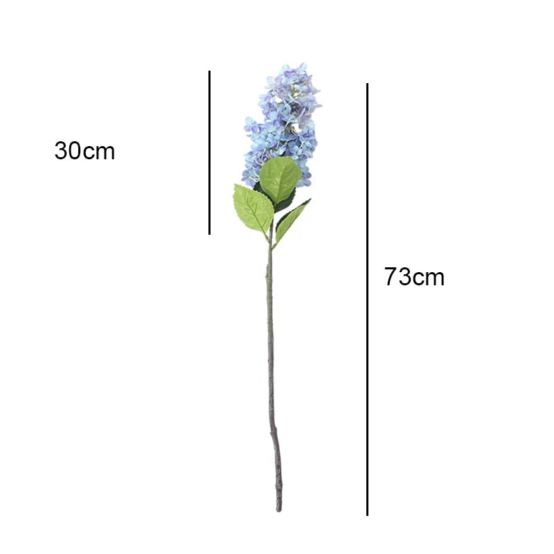 Belas Lilacs Hortênsia em Seda