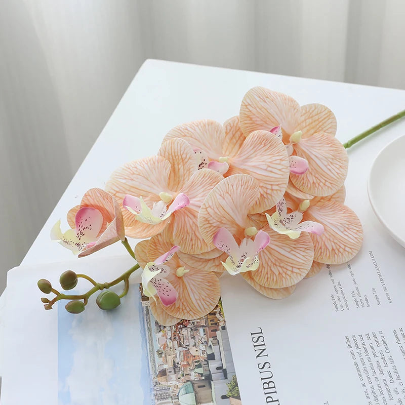 Orquidea Phalaenopsis Borboleta em Seda