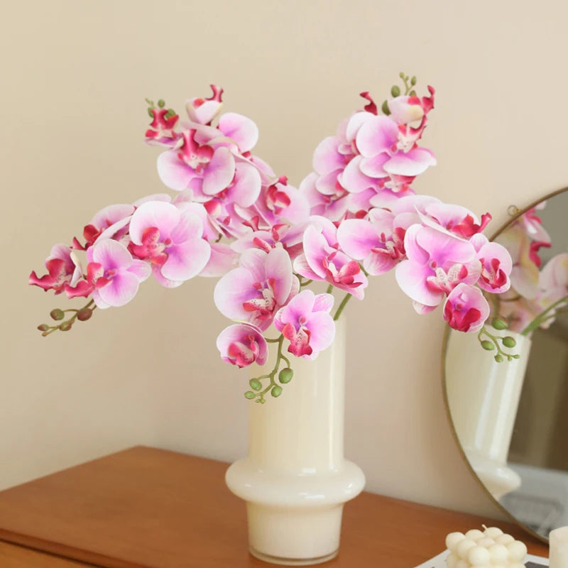 Orquidea Phalaenopsis Borboleta em Seda