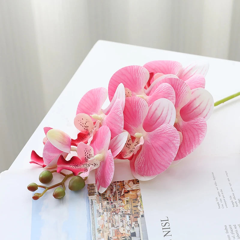 Orquidea Phalaenopsis Borboleta em Seda
