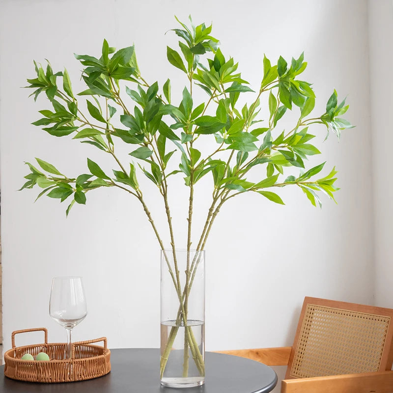 Planta Verde em Seda