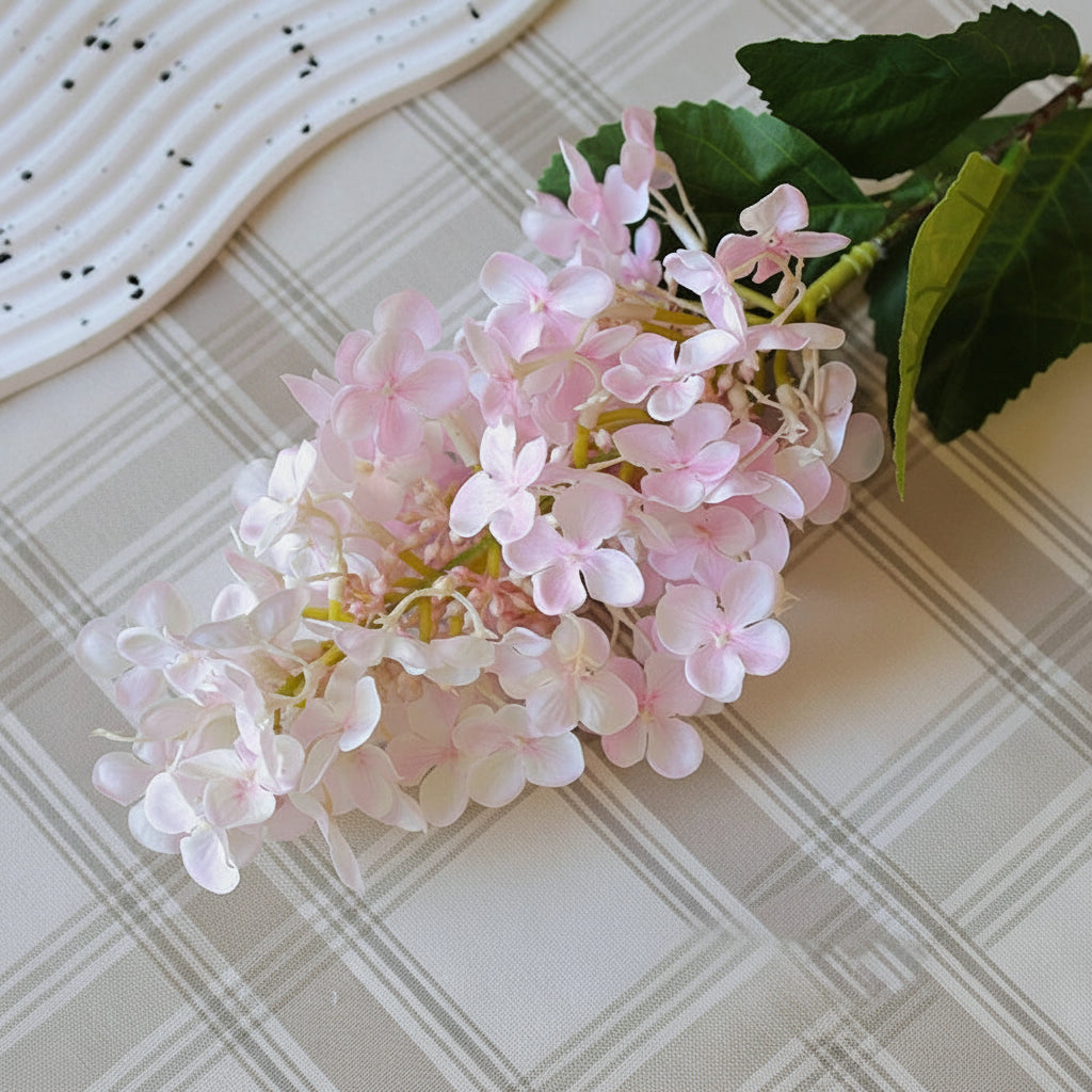 Belas Lilacs Hortênsia em Seda