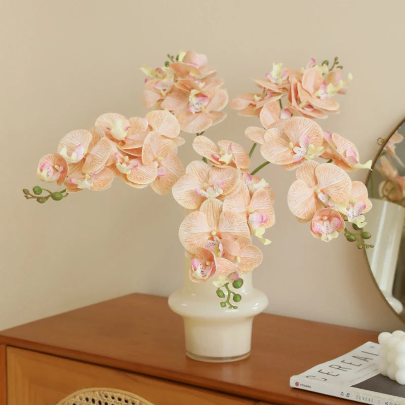 Orquidea Phalaenopsis Borboleta em Seda