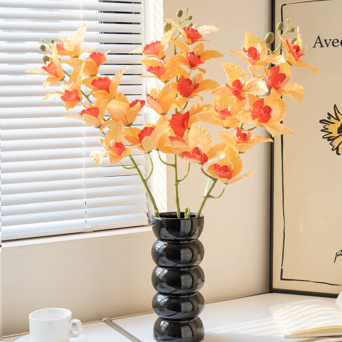 Cattleya em Seda