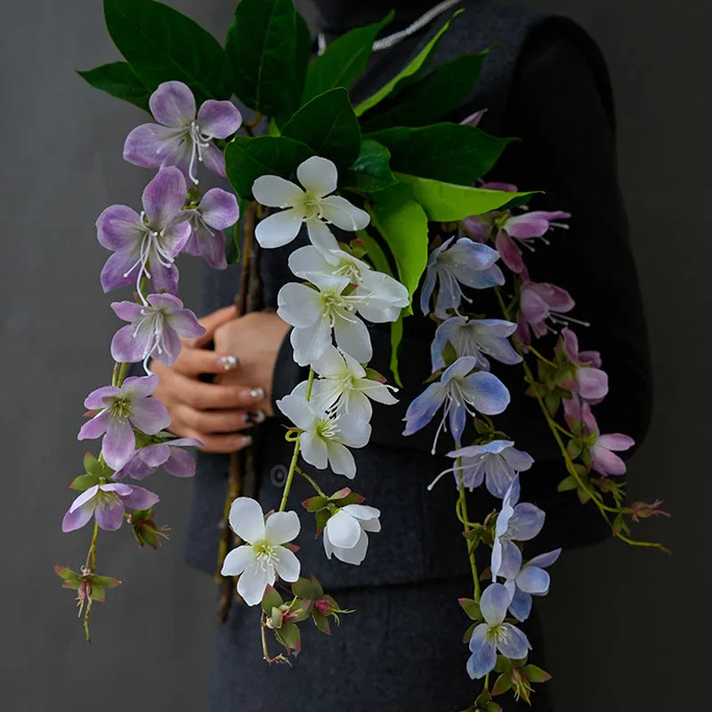 Orquidea Jasmim em seda