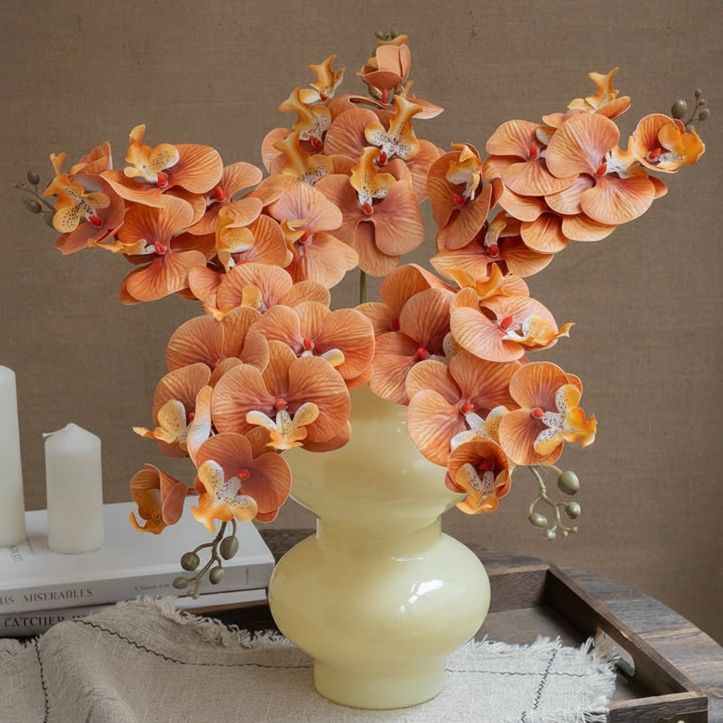 Orquídea Borboleta em Seda