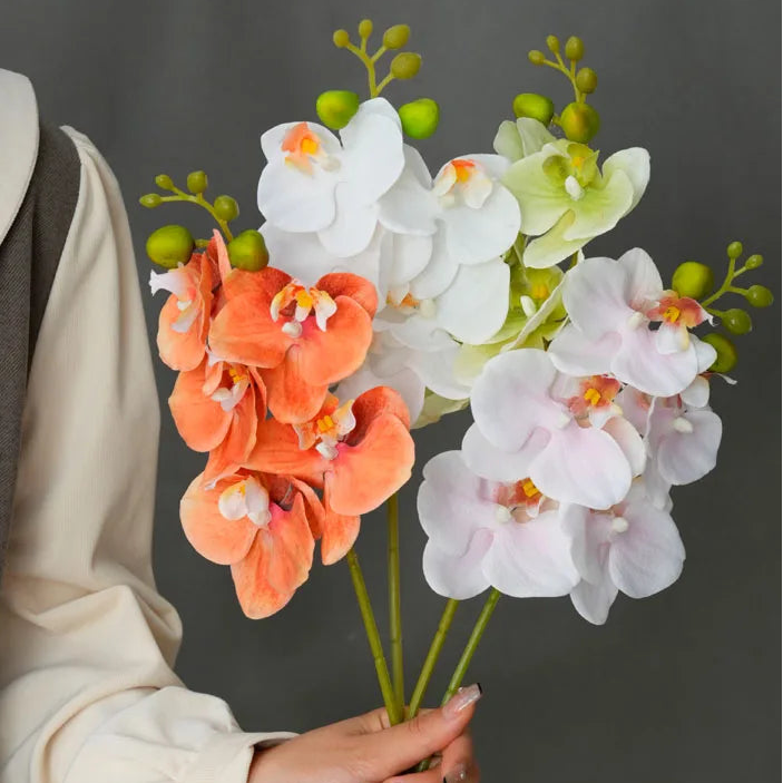 Orquídea Real em Seda